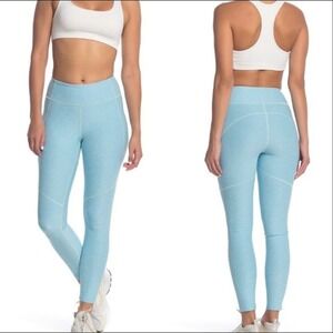 NEW Outdoor‎ Voices 7/8 Warmup Athletic Outdoor Leggings Size Medium Pool Blue